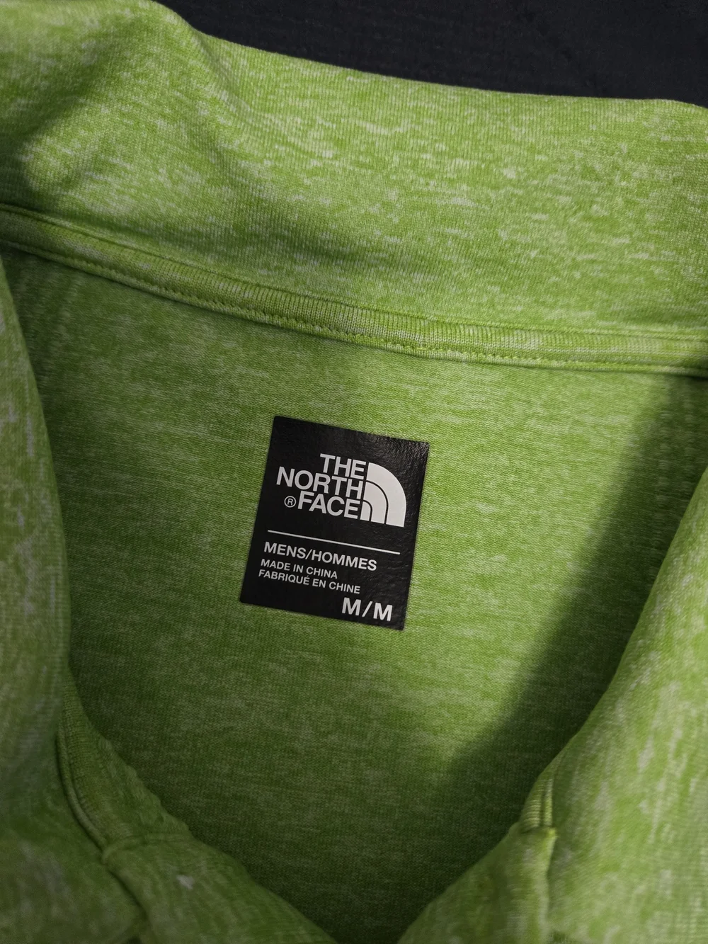 The North Face Men’s Lime Green Polo Shirt Size Med #560